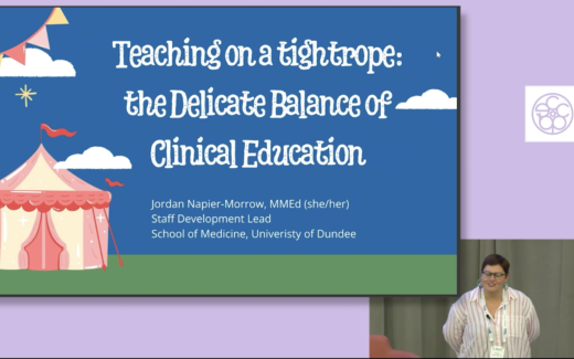 Teaching on a tightrope - the delicate balance of Clinical Education