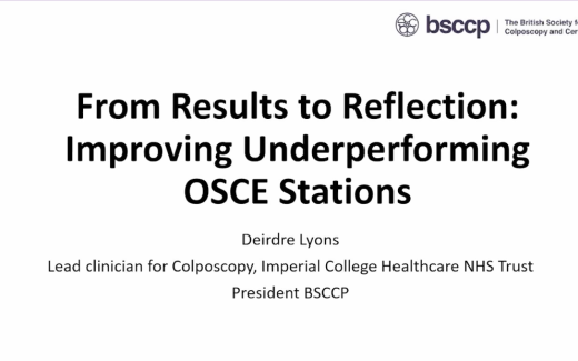 The BSCCP OSCE: reflections