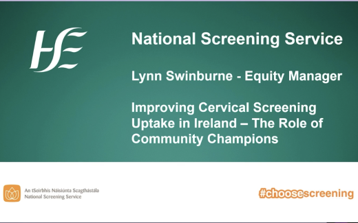 Improving Cervical Screening Access In Ireland - The Role Of Community Champions